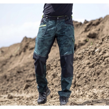 Spodnie robocze do pasa Creatron niebieskie H6636 / H6634 Ardon stretch